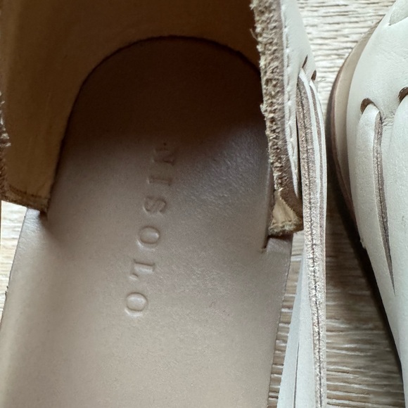 NEW Nisolo huarache sandal women color Bone  s sz7  price firm! - Picture 5 of 8